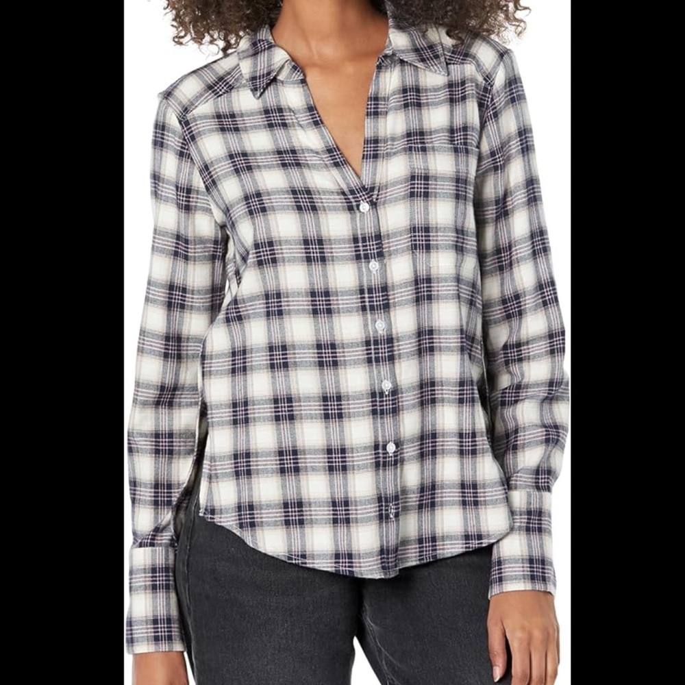 Marciano plaid shirt